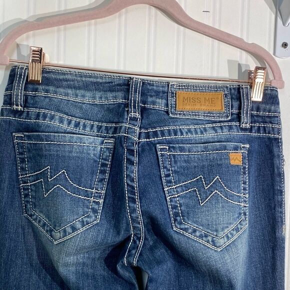 Miss‎ me light wash bootcut jeans Sz 28 - Picture 4 of 6